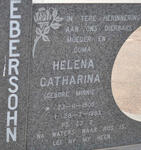 EBERSOHN Helena Catharina nee MINNIE 1909-1993