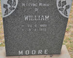 MOORE William 1889-1975