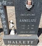 HALLETT Annelize 1978-1980
