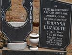 NAUDÉ Johanna Elizabeth 1923-1989