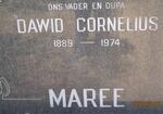 MAREE Dawid Cornelius 1889-1974