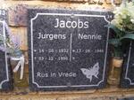 JACOBS Jurgens 1932-1996 & Nennie 1946-