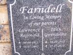 FARNDELL Lawrence Reginald 1913-1991 & Edith Gwendoline 1918-2010
