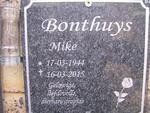 BONTHUYS Mike 1944-2015