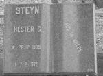 STEYN Hester C. 1905-1975