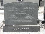 BENJAMIN Hyman -1960 & Leah JOFFE -1961