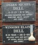 DELL Derek Michel 1921-1995 :: DELL Winsome Elaine 1924-1999