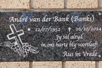 BANK Andre, van der 1952-2014
