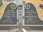 MARAIS Izak T.P. 1911-1977 & Martha J.P. VENTER 1918-1993
