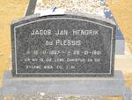 PLESSIS Jacobs Jan Hendrik, du 1897-1981
