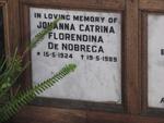 NOBREGA Johanna Catrina Florendina, de 1924-1989