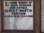 FORTUIN Albert Martin 1938-1988