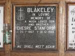 BLAKELEY Chesre Stanford 1967-1988