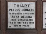 THIART Petrus Jurgens 1926-1990 & Anna Delena VERMEULEN 1944-1994