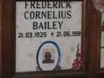 BAILEY Frederick Cornelius 1925-198?
