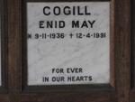 COGILL Enid May 1936-1991