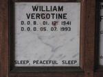VERGOTINE William 1941-1993
