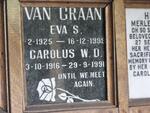 GRAAN Carolus W.D., van 1916-1991 & Eva S. 1925-1999