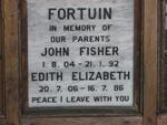 FORTUIN John Fisher 1904-1992 & Edith Elizabeth 1906-1986