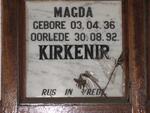 KIRKENIR Magda 1936-1992