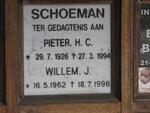SCHOEMAN Pieter H.C. 1926-1994 :: SCHOEMAN Willem J. 1962-1996
