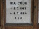 COOK Ida 1913-1994