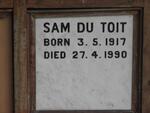TOIT Sam, du 1917-1990