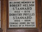 STANNARD Robert Nelson 1902-1976 & Dorothy Phyllis 1905-1994