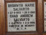SALVARTO Bronwyn Marie 1955-1982 :: SALVARTO Chad Andrew 1972-1996