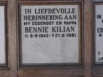 KILIAN Bennie 1943-1981