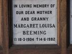 BEEMING Margaret Louisa 1904-1982