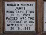 JAMES Ronald Norman 1923-1983