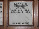 JONES Kenneth Grimshaw 1920-1984