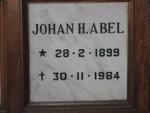 ABEL Johan H. 1899-1984
