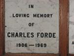 FORDE Charles 1906-1969
