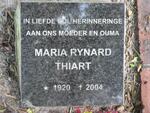 THIART Maria Rynard 1920-2004