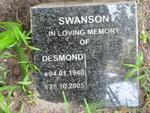 SWANSON Desmond 1940-2005