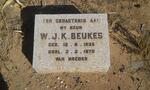 BEUKES W.J.K. 1936-1970