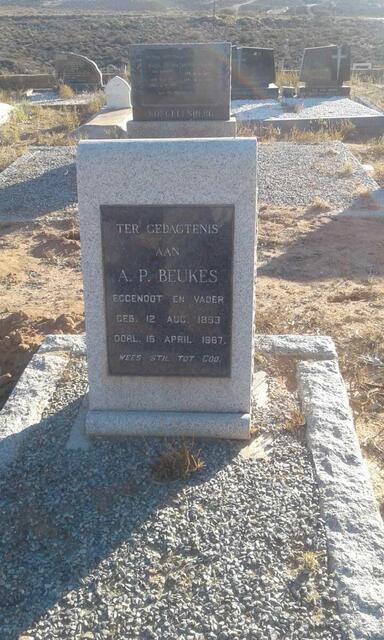 BEUKES A.P. 1893-1967