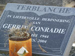TERBLANCHE Gerrit Conradie 1944-2004