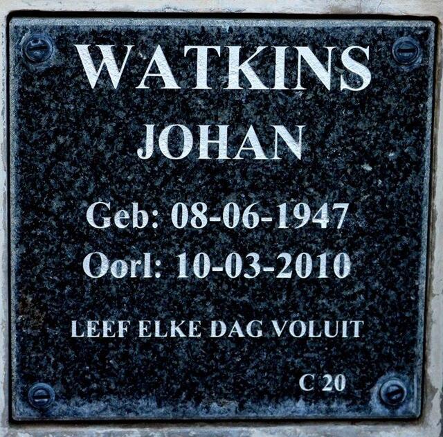 WATKINS Johan 1947-2010