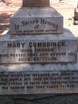 COMBRINCK Mary nee HANNAN -1911