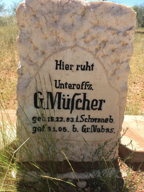 MÜSCHER G. 1883-1905