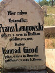 LENGOWSKI Franz 1878-1905 :: GIROD Konrad 1879-1905