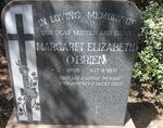 O'BRIEN Margaret Elizabeth 1898-1971