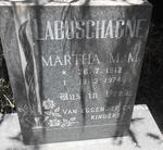 LABUSCHAGNE Martha M.M. 1912-1974