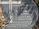 SYMONS Peter Johannes 1927-1968