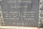 NAGEL Sarel Johannes 1903-1986 & Dorethea 1909-1992