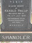 SHANDLER Harold Phillip -1979