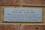 BEETGE David Albert 1948-2008